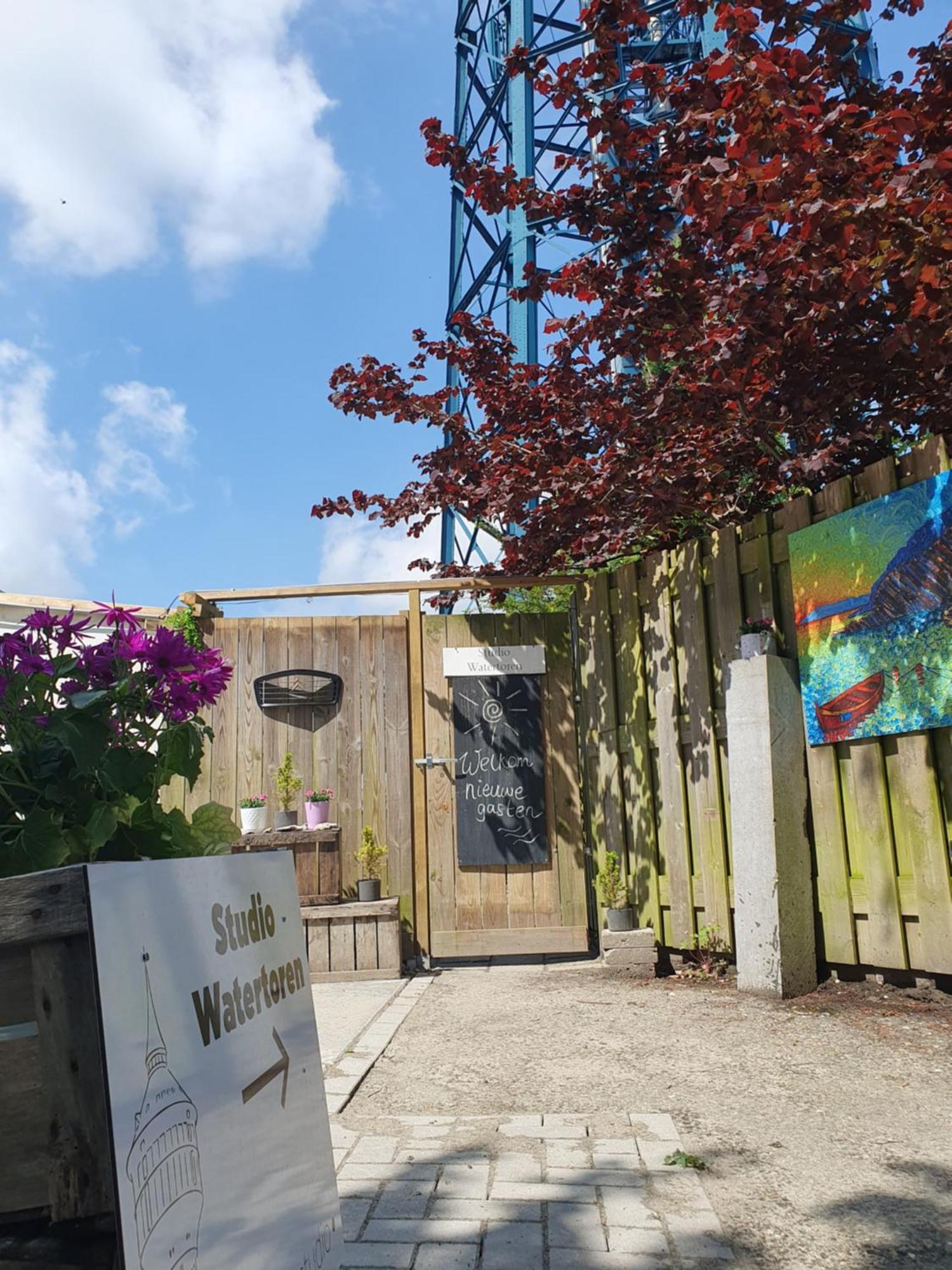 Studio Watertoren Met Tuin En Gratis Parkeren Goes Zewnętrze zdjęcie